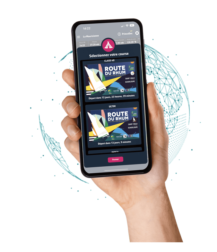 eSail4VR, l'application de routage virtuel pour Virtual Regatta