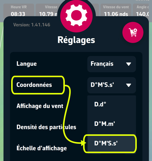 coordonnées